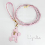 犬 リード Cyntia 2nd ピンク