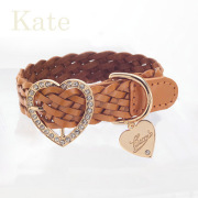 【Kate】首輪 キャメル ML