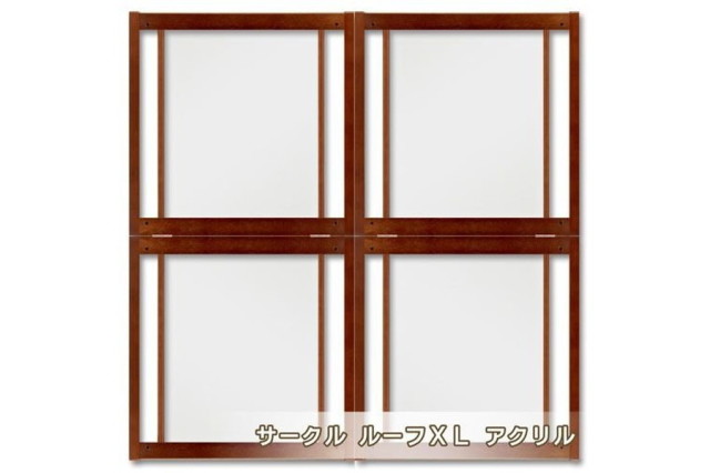 ②【未開封】ペットサークル F60L Kiinus アクリル ホワイト Kiinus