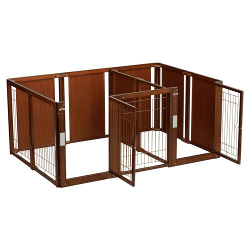 ペットサークル [ サークル プラス F 80 XLp ] 木製 サークル 【公式通販】