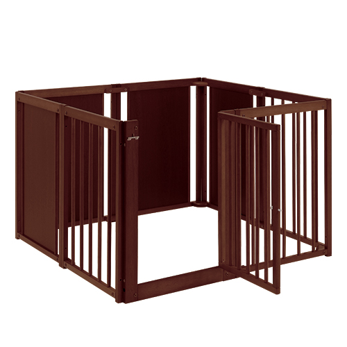 ペットサークルF80XL] 犬用 高さ80cm 木製 kiinus キーヌス 日本製