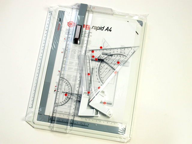 製図板 平行定規 A2判 奥深し rotring ロットリング