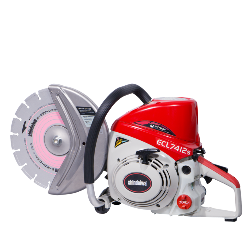 新ダイワ　エンジンカッタ―　ECL7412S-CD（ダイヤモンドブレード付）