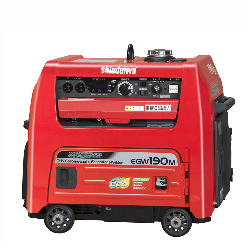 新ダイワ　エンジン溶接機（発電機兼用）ウエルダ　EGW190M-IST　個人宅不可