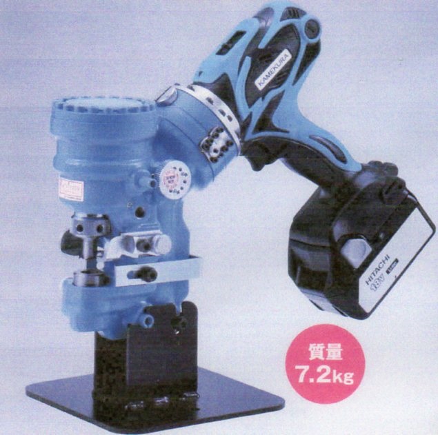 亀倉精機　コードレスパンチャー　RW-B1A（E12、バッテリ、充電器、ケース付）