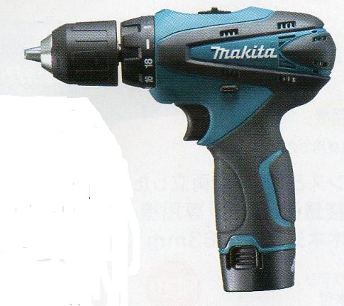 マキタ　充電式ドライバドリル　DF330DWX（予備バッテリ、ケース付）