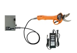 ニシガキ　充電式剪定鋏　太丸ハンディ35　N-938　（バッテリー、充電器付）