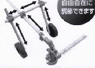 ニシガキ　L型バリカン用二輪車Aセット　N-831-3