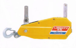 チルホール（万能携帯ウインチ） X-5　ハンドル付　ワイヤー10m付