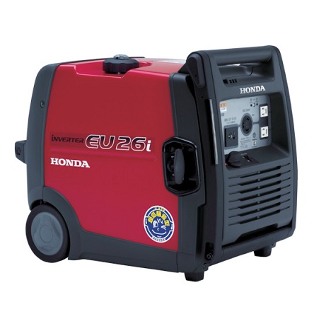 ホンダ 正弦波インバーター搭載発電機 2.6kVA（交流／直流） EU26IN1JN