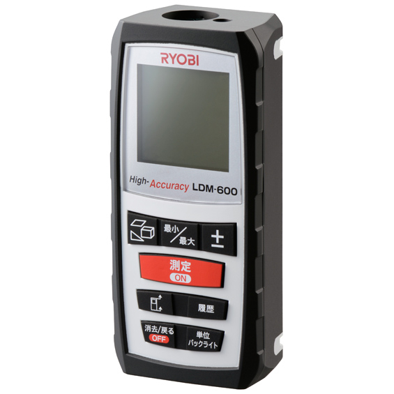 RYOBI　リョービ　LDM-600　レーザー距離機　新品　未開封　電池式　【ハンズクラフト宜野湾店】 リョービ レーザー距離計 LDM-600 全国通販の丸亀機械工具