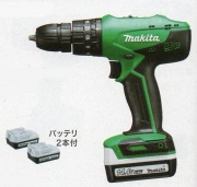 マキタ 充電式震動ドライバドリル M850DSX（予備バッテリ、ケース付）