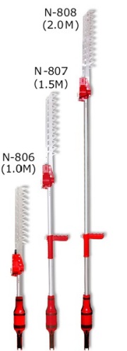 ニシガキ　高速バリカン(1.0m)　赤色　N-806　改良版
