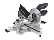 新興製作所　卓上スライド丸ノコ（ダストバッグ、チップソー190mm、縦バイス付属）　SSC-190A