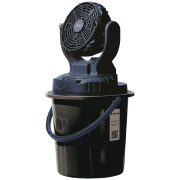 ミストワークファン オリーブグリーン 2025年モデル】ポータブルミスト扇風機 ミストワークファン MIST WORK