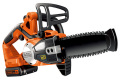 BLACK＆DECKER　18V SXコードレスチェーンソー　GKC1820L2N　予備電池付