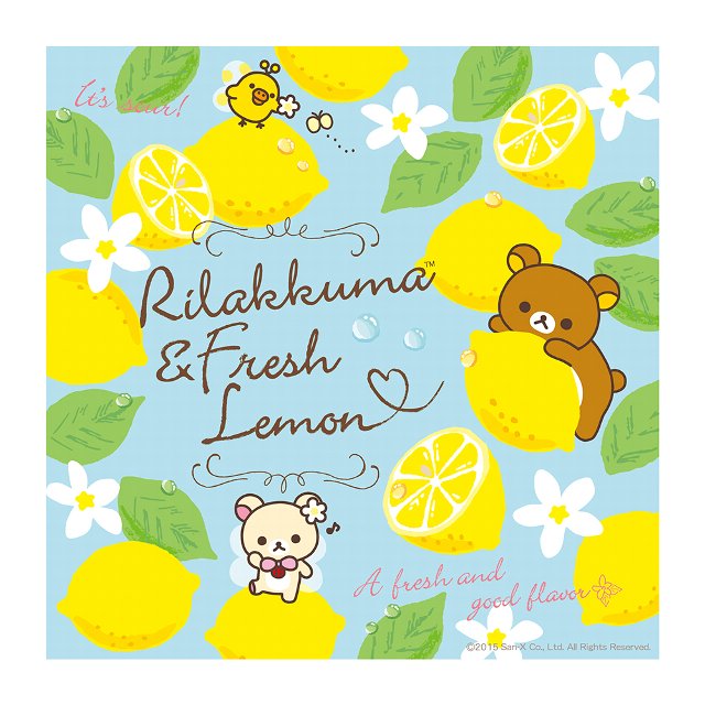 Rilakkumaフレッシュレモン リラックマ メガネ拭き 3[リラックマRilakkuma]