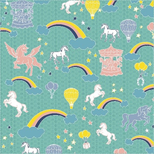 トレシーお年賀クロス 2026年午 ハッピーホース柄 サイズ（大）[新着]