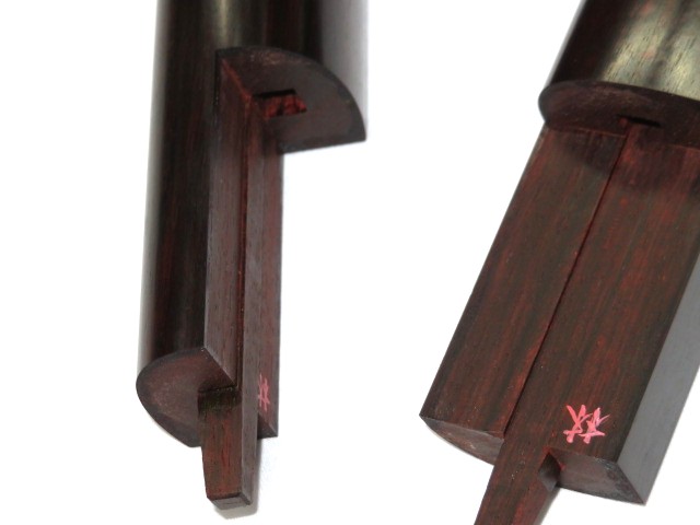 中古三味線　紅木　津軽