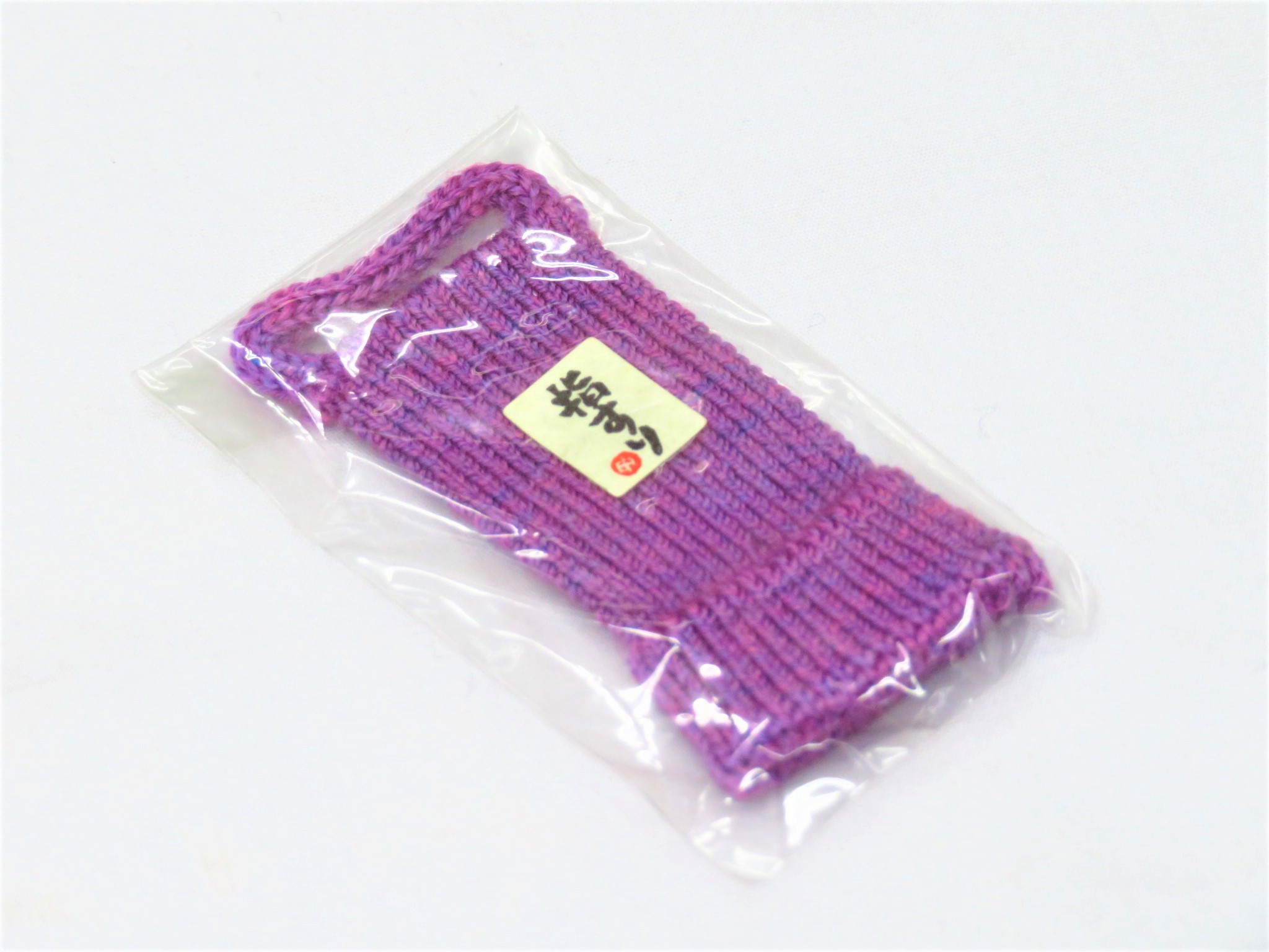 三味線用　指掛け　赤藤