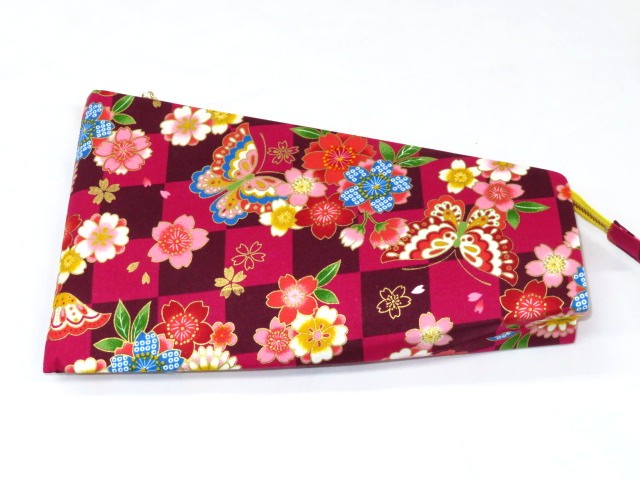 地唄三味線用　チャック撥入れ