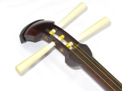 中古三味線　紅木　長唄