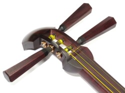 中古　津軽三味線　紅木
