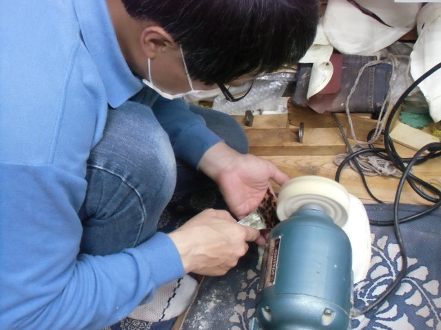 小型板三味線　自作・中古品 三味線・お琴の老舗 菊岡 中むら】中古 三味線用 津軽三味線用