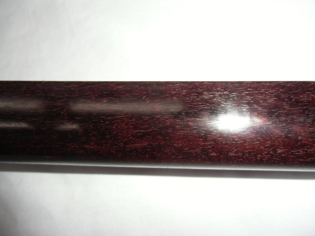 新品 地唄三味線 紅木 金細 綾杉胴 象牙糸巻き 仮継ぎ付き ji-kou-kin004