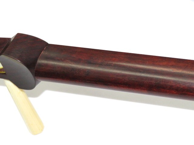中古三味線　紅木　長唄