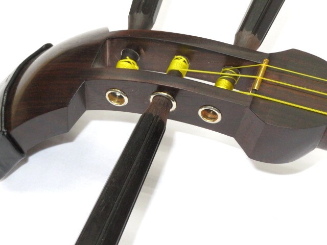 中古三味線　紫檀　長唄