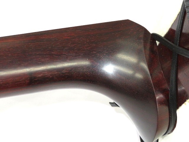 中古三味線　紅木　津軽