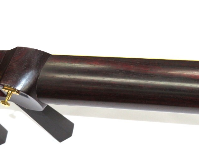 中古三味線　紅木　津軽