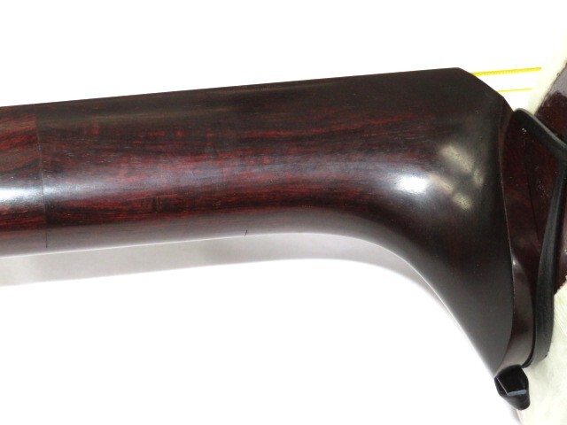 中古三味線　紅木　津軽