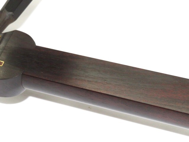 中古三味線　紅木　津軽