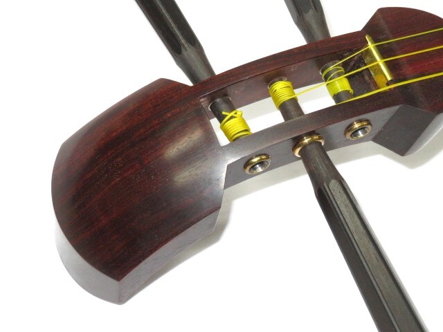 中古三味線　紅木　長唄