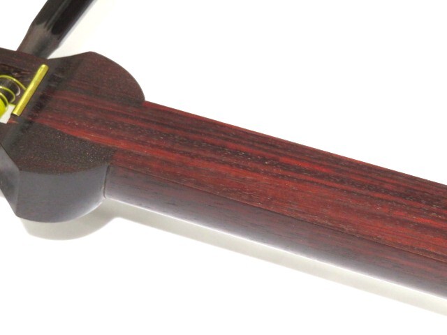 中古三味線　紅木　長唄
