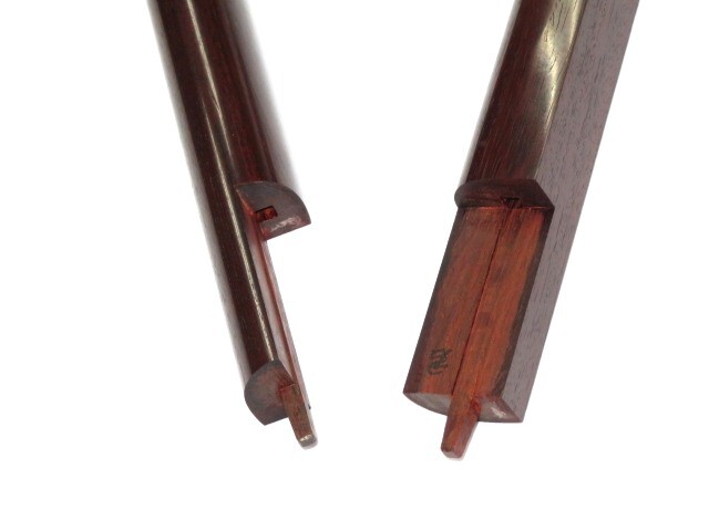 中古三味線　紅木　長唄