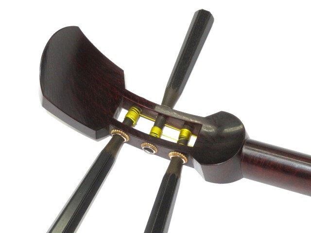 中古三味線　紅木　長唄