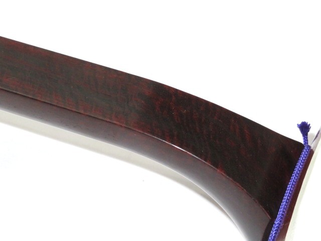 中古三味線　紅木　長唄