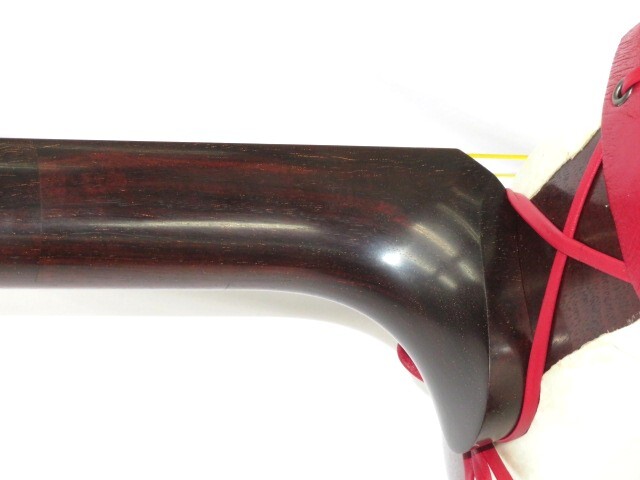 中古三味線　紅木　津軽