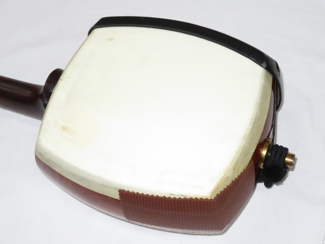 中古　津軽三味線　紅木