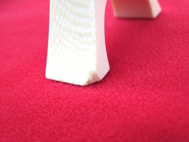 三味線・お琴の老舗 菊岡 中むら】中古 13弦お琴用 象牙琴柱 極上生地