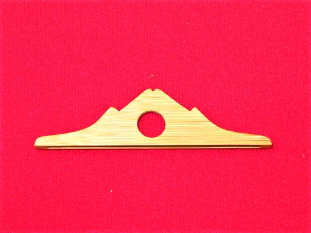 三味線・お琴の老舗 菊岡 中むら】胡弓駒 竹製 001 【郵便発送
