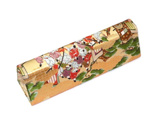 13絃用 お箏/お琴ケース 油単(ゆたん) 錦 松 010（13絃用 お箏
