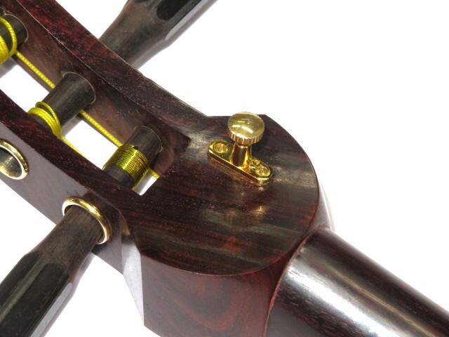 三味線・お琴の老舗 菊岡 中むら】中古三味線本体 花梨 小唄・端唄