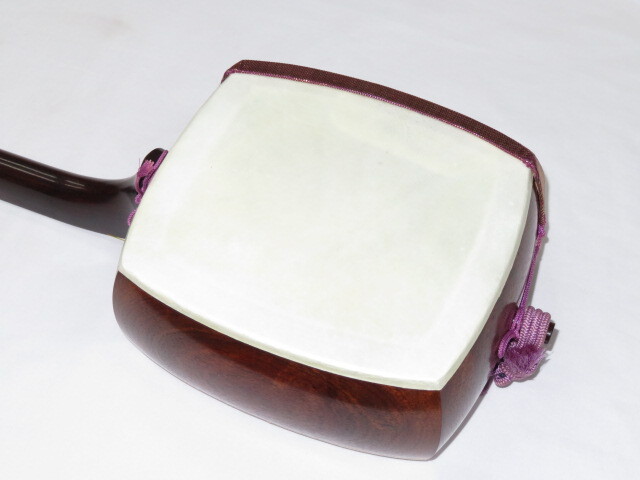 三味線・お琴の老舗 菊岡 中むら】中古三味線本体 紅木 長唄