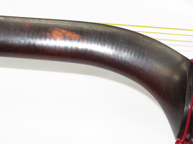 中古三味線　紅木　長唄