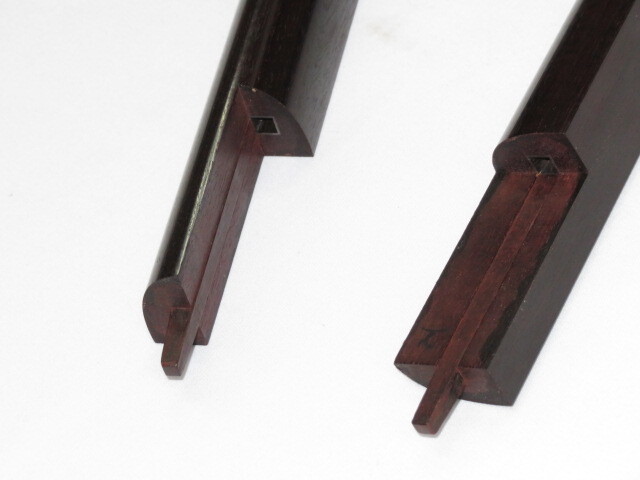 中古三味線　紅木　長唄