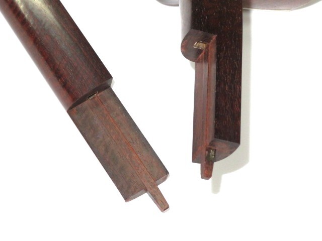 中古三味線　紅木　長唄